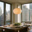 Ilargi - S/39/01 LED Dimmable Pendant - TRIAC/0-10V Dimmable - White Opal Matte Glass-73314879