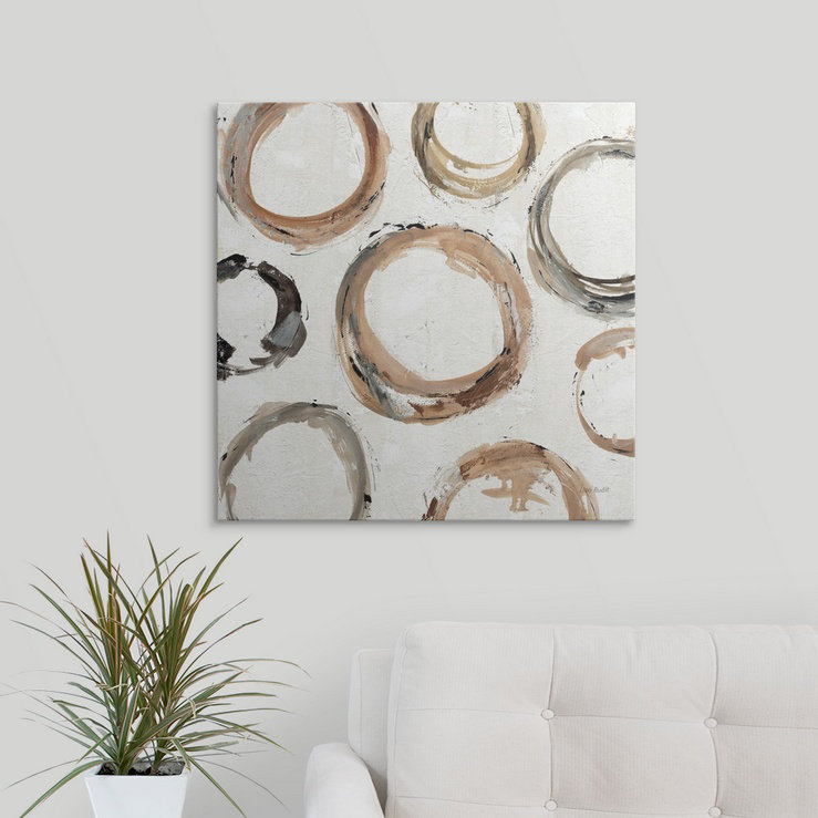 «Brodii Abstract Balance XI» par Lisa Audit, reproduction d'art, H 35 po x l 35 po x P 1,5 po, Toile