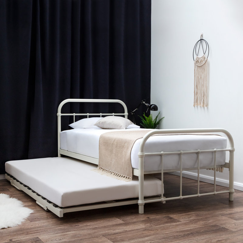 Clifftop Daybed, White, No, 12cm Memory Foam/15cm Budget Spring