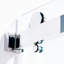 Porte de douche coulissante double sans cadre l 56 à 60 po x H 75 po-114015929