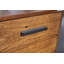 Adhvika 45cm W Iron Bedside Table