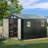 Outdoor Metal Storage Shed with Windows-105401312-112014291