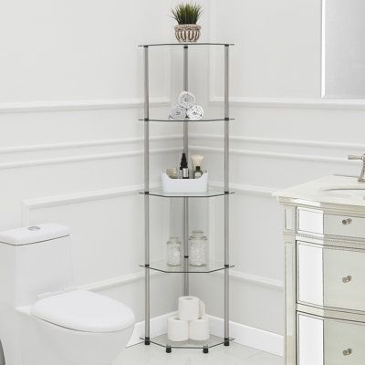 Beckett Corner Bookcase