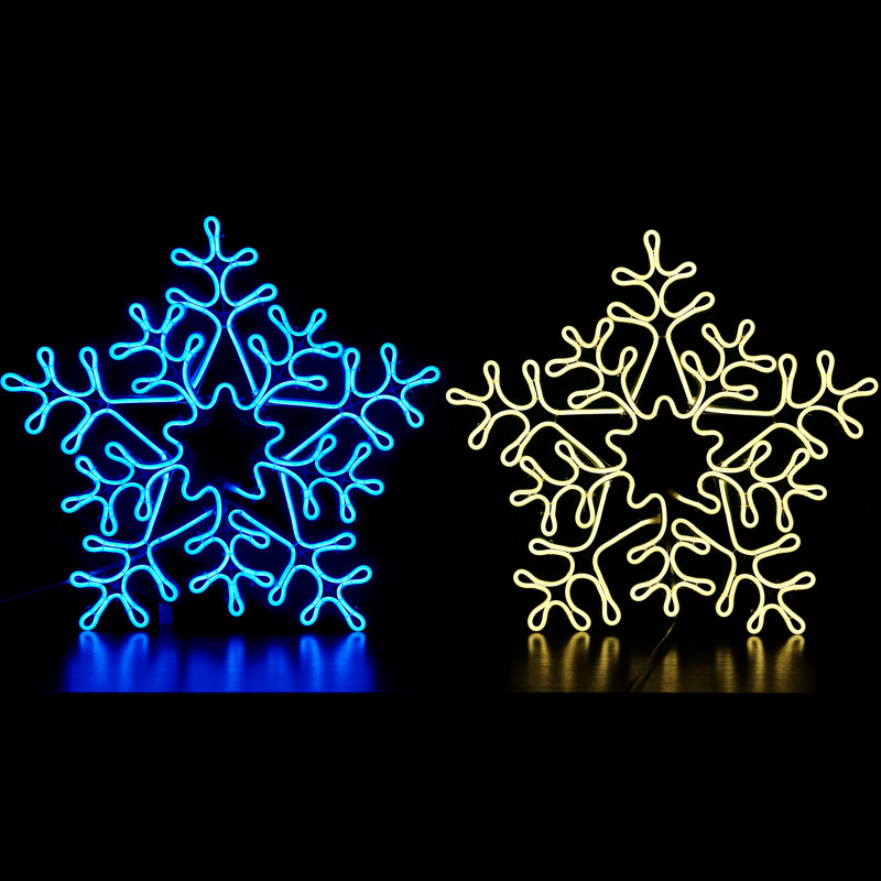 LED Snowmen & Snowflakes Lighted Sign