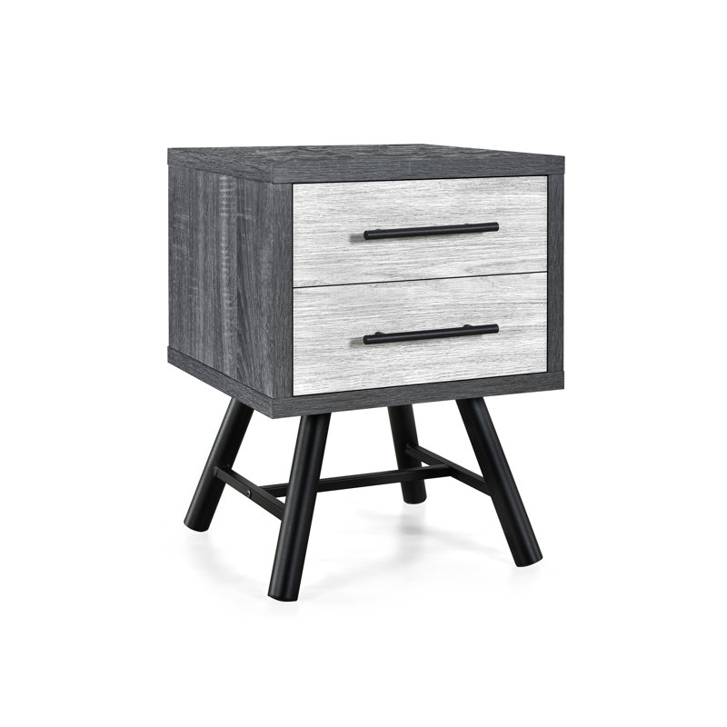 16.54'' W Nightstand, Gray Oak