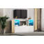 Meuble télé ultrabrillant avec lumières DEL-950957207-953972748