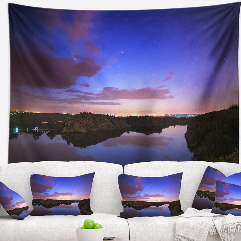 Polyester Tapestry, 78" H x 92" W
