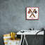 Toile épique Graffiti «True To Two» par Elizabeth Tyndall, 12 po x 12 po