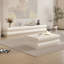 Table basse de luxe crème et moderne