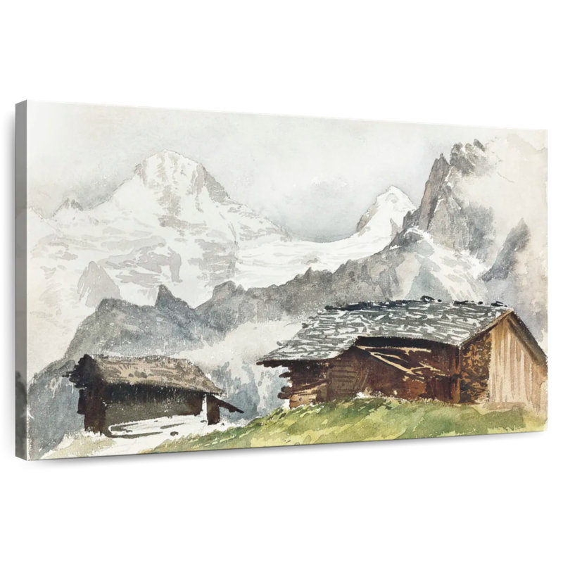 Lilith Chalets Breithorn Murren 1870, H 16 po x l 24 po