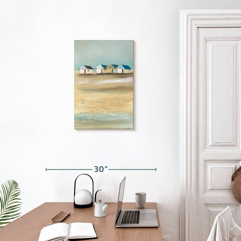 Beach Cabins III, H 24 po x l 16 po