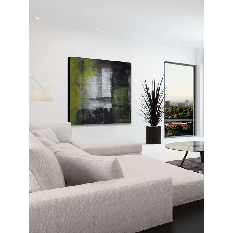 «Square Of Light», reproduction sur métal, H 32 po x l 32 po x P 1,5 po