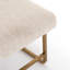 Sled Upholstered Bench-474180491