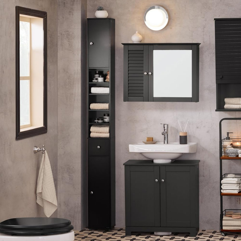 Freestanding Linen Cabinet