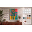 Geometric Bamboo Study Mid-Century - Wrapped Canvas-292462483-292462481