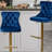360°Swivel Adjustable Counter Height Bar Stools-1460294606-1460294599-1460294585