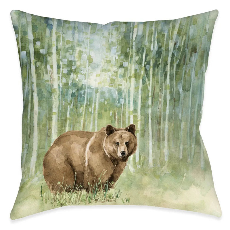Coussin Nature's Call Bear