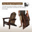 Ensemble de chaises pliantes en bois avec table pliante Breeona-91603880
