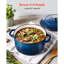 VEVOR 6L Enamelled Cast Iron Round Dutch Oven-2086290360