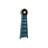 77.95"European floor-standing wall clock - blue vertical storage quartz clock