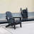 Outdoor Adirondack Chair, Foldable With Dual Cup Holder, Composite Material With Wood Texture-1712316113