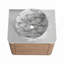 Meuble-lavabo de 24 pouces avec lavabo simple, structure en bois massif, panneau de fibres à densité moyenne, rangement spacieux et design moderne pour des salles de bain élégantes