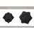 Textured Geometric Orb, Black-1209314499