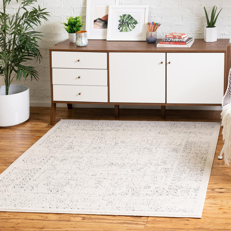 Alresford Oriental Indoor Rug, Square 5'1"