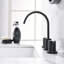 Widespread 2-handle Bathroom Faucet with Drain Assembly-86794402