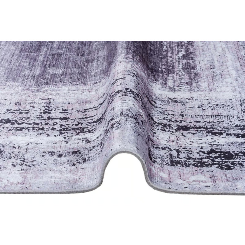 Tapanes Performance Cotton Washable Abstract Indoor / Outdoor Rug, Runner 2'7" x 6'7"