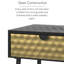 Loar Galaxy Art-Deco Metal Bedside Table