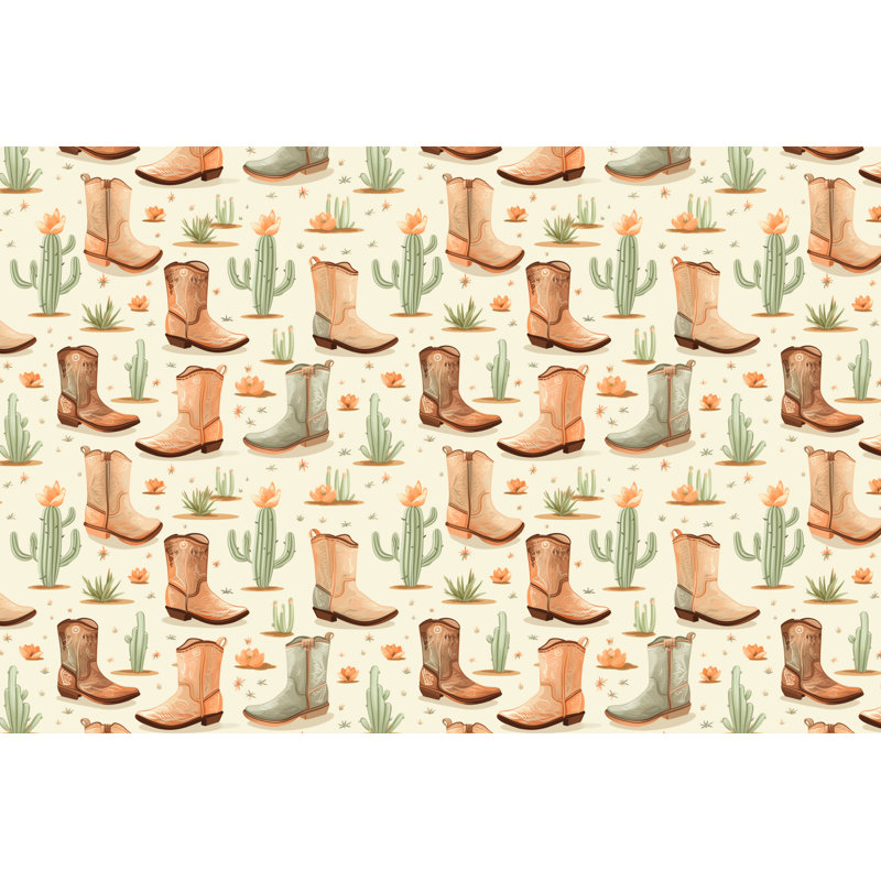 Cowboy Cactus Comforter, King Comforter