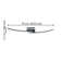 Macalester Plastic LED Semi Flush Mount