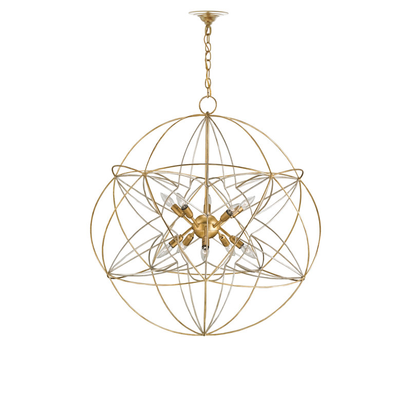 Lustre spectaculaire 10 lumières Zenda
