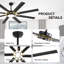 Ventilateur de plafond intérieur avec ensemble d'éclairage et télécommande, moteur réversible-1765365784-1763741314-1765365766