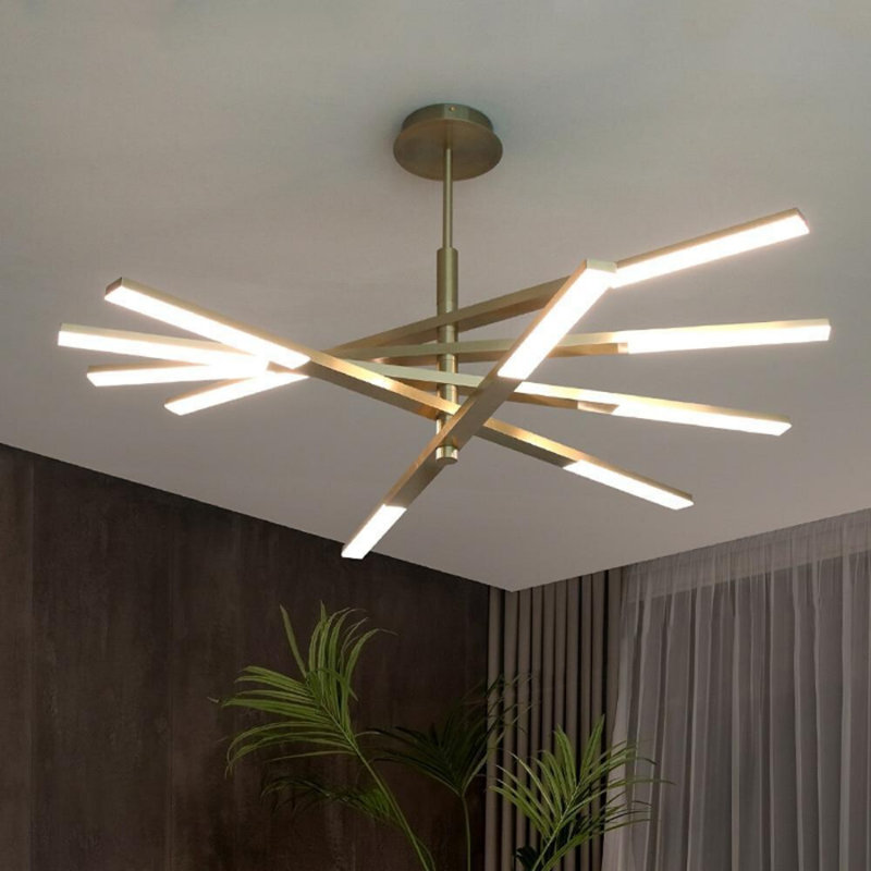 Becket 8 - Light Sputnik LED Chandelier