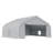 20 Ft. W X 20 Ft. D Arc-shaped Fabric Outdoor Carport, Portable Car Canopy Tent, Heavy Duty Waterproof Uv Protected With Sidewalls & Roll-up Doors, Easy Installation For Car Boat Truck , All-season Car Tent Outdoor Shelter
