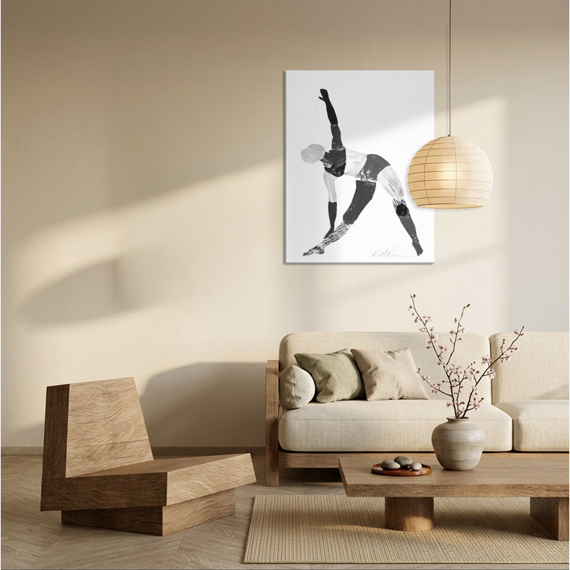 Yoga - Triangle Pose Print