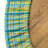 Highland Dunes Plaid Fitted Round Tablecloth Diameter Multicolor-53057061