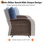 Fauteuil coulissant avec coussins Durtche-1822007195-1869150468