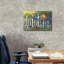 Aaraya Morning Glories On The Fence On Canvas par Carol Rowan, reproduction-459936667