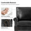 Chaise d'appoint en cuir véritable Wajeeh -1006604890