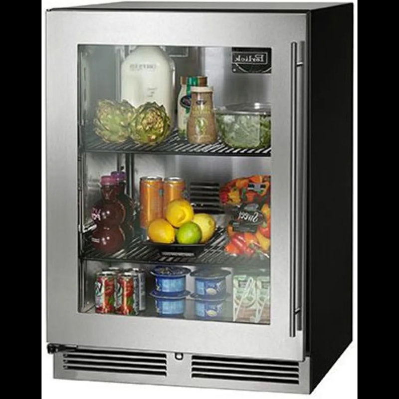 Perlick 23.88'' W Freestanding Beverage Cooler, Left