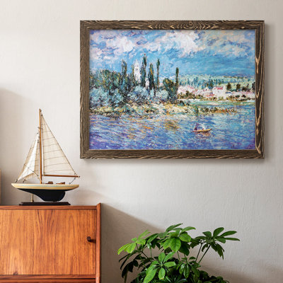 Paysage avec orage, reproduction d'art sur toile