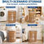 Bamboo Laundry Hamper-132969606-132969605