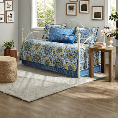 Ensemble de literie réversible élégant en coton confortable pour la maison