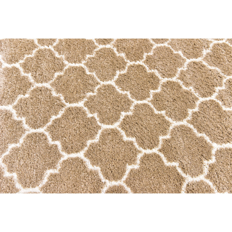Abdirizak Geometric Indoor Rug, Round 8'