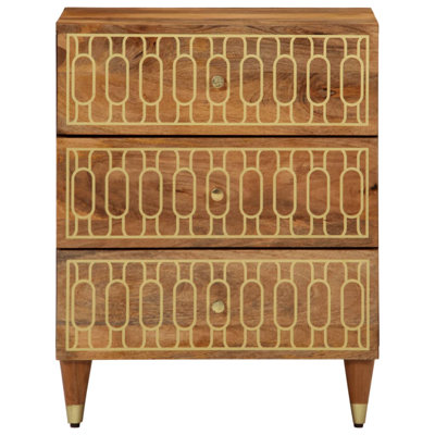 50 cm W Bedside Table