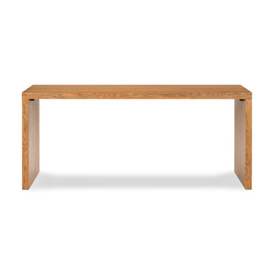 70" Oak Writing Desk