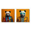 Fashion Panda In suit I - Panda-980804416